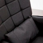 Poltrona in similpelle Sedia d'accento moderna set da 2