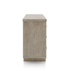 Credenza in Legno Massello Stile Fattoria Moderna, 150 cm, Naturale
