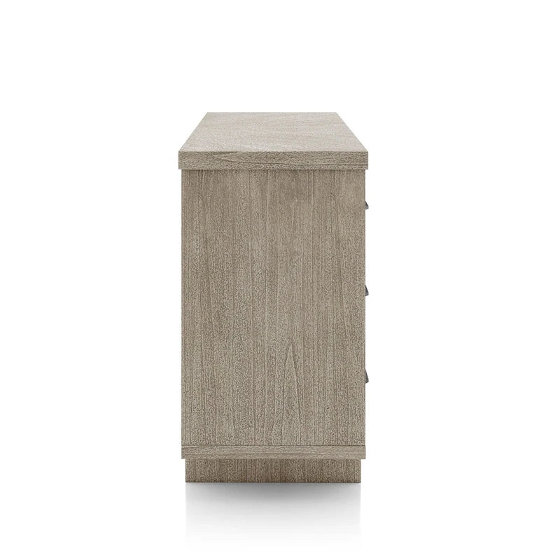 Credenza in Legno Massello Stile Fattoria Moderna, 150 cm, Naturale
