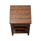 Tavolino rustico marrone in rovere Lake House