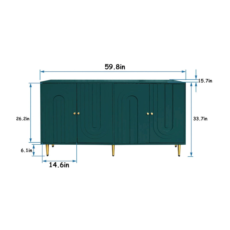 Credenza Moderna Mobile Credenza Buffet Contenitore Mobiletto