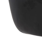 Sedia da ufficio in pelle PU con base a rotelle in metallo e regolazione dell'altezza