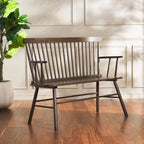 Divanetto Spindleback in Stile Rustico, 48L x 22P x 36A