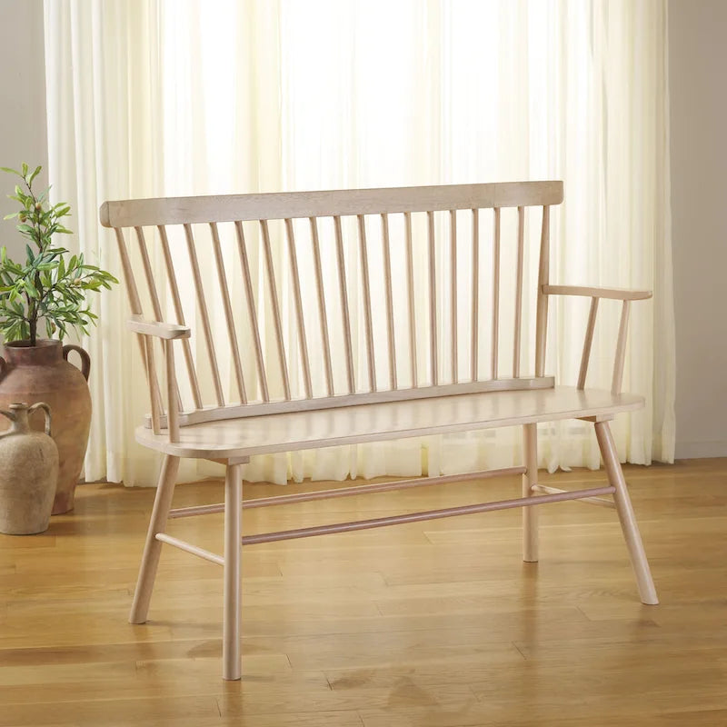 Divanetto Spindleback in Stile Rustico, 48L x 22P x 36A