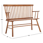 Divanetto Spindleback in Stile Rustico, 48L x 22P x 36A