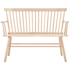 Divanetto Spindleback in Stile Rustico, 48L x 22P x 36A