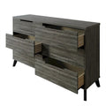 CraftPorch Chic and Vintage Wooden Dresser with 6 drawers