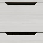 Cassettiera in legno a 6 cassetti con gambe affusolate