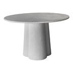 Tavolo da pranzo Aurelle Home moderno con base in cemento e terrazzo