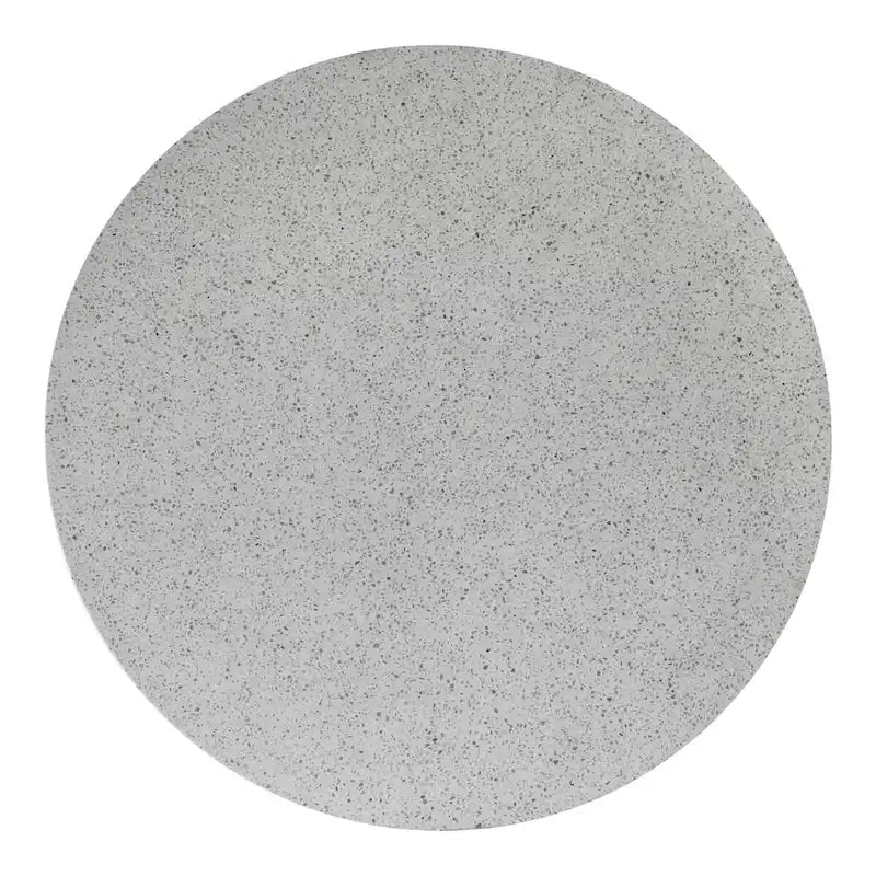 Tavolo da pranzo Aurelle Home moderno con base in cemento e terrazzo