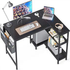 Scrivania per computer piccola a L